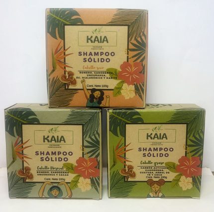 KAIA shampoo sólido